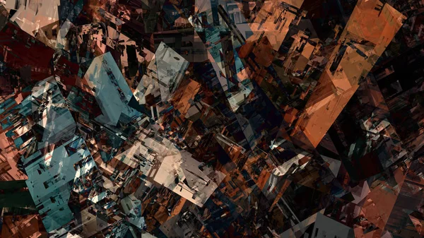 Красочный Абстрактный Фон Цифровом Искусстве — стоковое фото
