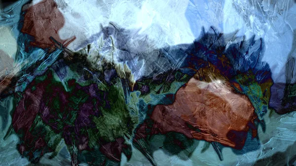Farbverlauf Bunte Abstrakte Hintergrund Der Digitalen Kunst — Stockfoto
