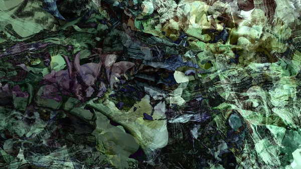 Градиентный Красочный Абстрактный Фон Цифровом Искусстве — стоковое фото
