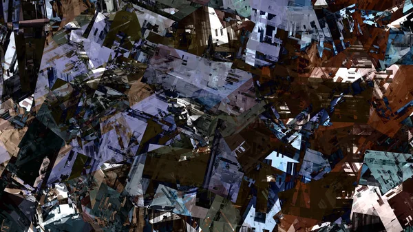 Красочный Фантастический Абстрактный Фон Цифровом Искусстве — стоковое фото