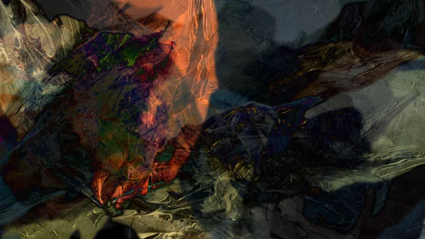 Ντεγκραντέ Πολύχρωμο Abstract Ιστορικό Στην Ψηφιακή Τέχνη — Φωτογραφία Αρχείου