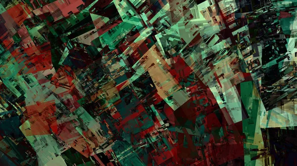 Gestructureerde Kleurrijke Abstracte Achtergrond Digitale Kunst — Stockfoto