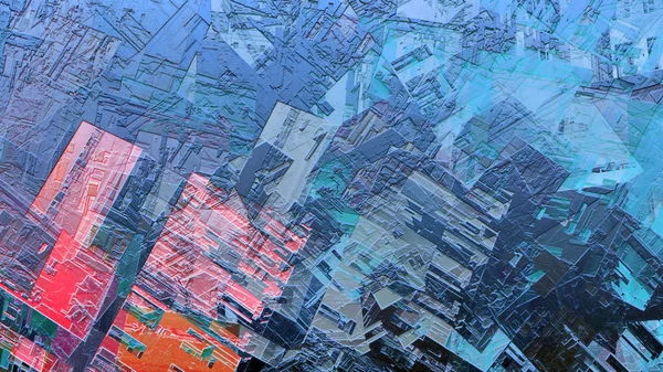 Psykedeliska Färgglad Abstrakt Bakgrund Digital Konst — Stockfoto