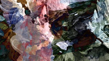 renkli psychedelic arka plan dijital sanat