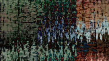 renkli manzara su psychedelic arka plan dijital sanat