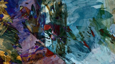 renkli psychedelic arka plan dijital sanat