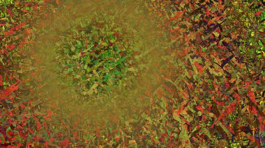 renkli psychedelic arka plan dijital sanat