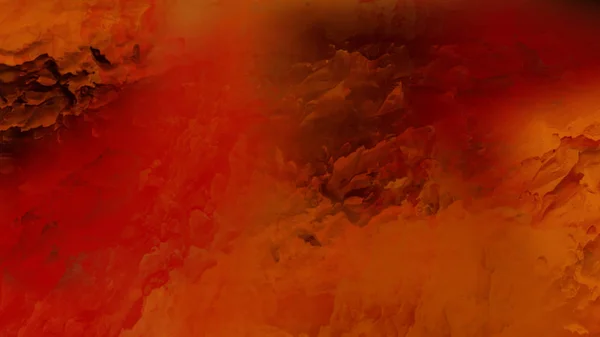 Tempestade Areia Colorida Deserto Paisagem Vermelha Fundo Abstrato Arte Digital — Fotografia de Stock