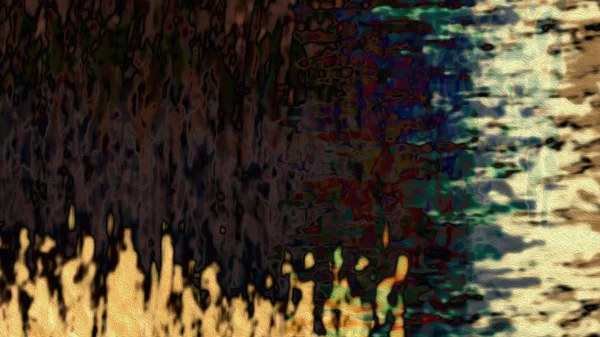 Bunte Psychedelische Abstrakte Hintergrund Der Digitalen Kunst — Stockfoto
