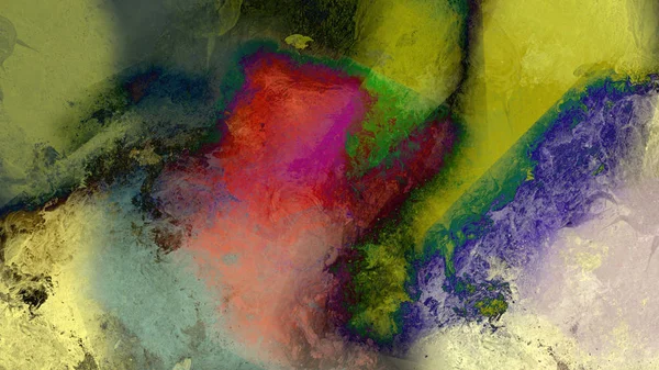 Terreno Colorido Vista Aérea Textura Padrão Natureza Fundo Abstrato Arte — Fotografia de Stock