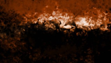 Yangın soyut dijital doku ısı arka planı için özel