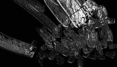 soyut gümüş metal parlak illüstrasyon dijital yaratıcı arka plan