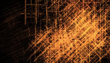 dijital sanat geometrik soyut arka plan