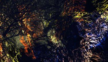 garip arka plan illüstrasyon dijital sanat