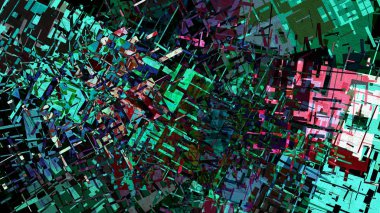 Dijital soyut renkli resimde arka plan