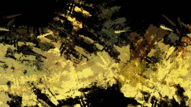 Dijital arazi yüzey pas hareketi renkli resimde