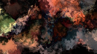 Dijital soyut renkli resimde arka plan