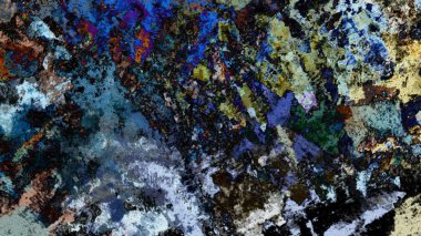 Dijital soyut renkli resimde arka plan