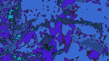 Dijital arazi yüzey pas hareketi renkli resimde