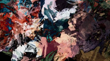 Dijital soyut renkli resimde arka plan