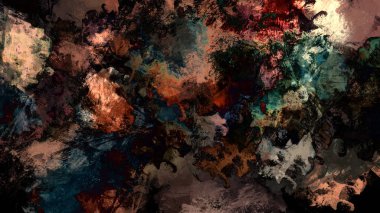 Dijital soyut renkli resimde arka plan