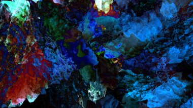 Dijital soyut renkli resimde arka plan