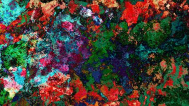 Dijital soyut renkli resimde arka plan