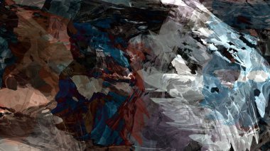 dijital renkli resimde, soyut arazi arka plan