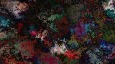 Dijital soyut renkli resimde arka plan