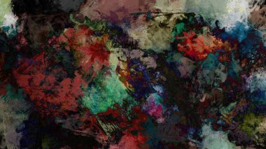 Dijital soyut renkli resimde arka plan