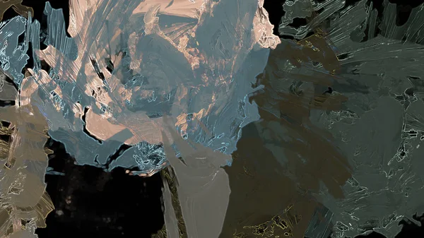 Цифровая Абстрактная Иллюстрация Красочного Концептуального Фона — стоковое фото
