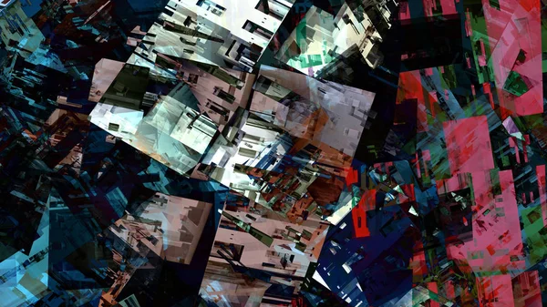 Ψηφιακή Εικονογράφηση Abstract Πολύχρωμο Φόντο — Φωτογραφία Αρχείου