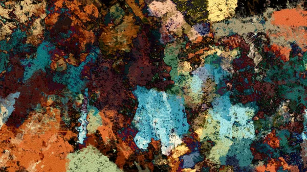 Dijital soyut renkli resimde arka plan