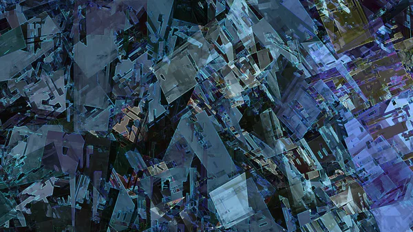 Геометричний Абстрактний Фон Цифровому Мистецтві — стокове фото