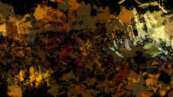 Superficie Del Terreno Digital Oxidación Movimiento Colorido Ilustración — Foto de Stock