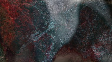 renkli yüzey arka plan dijital soyut çizimi