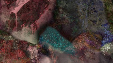 renkli yüzey arka plan dijital soyut çizimi