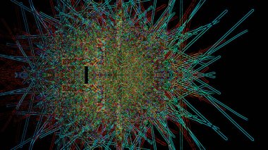 dijital sanat arka plan konsept soyut