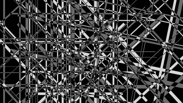 Abstrakter Geometrischer Hintergrund Mit Strukturen Und Formen Digitale Kunst — Stockfoto