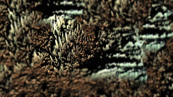 Абстрактный Инопланетный Фон Структурами Формами Цифровым Искусством — стоковое фото
