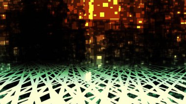 dijital sanatta soyut kentsel arka plan