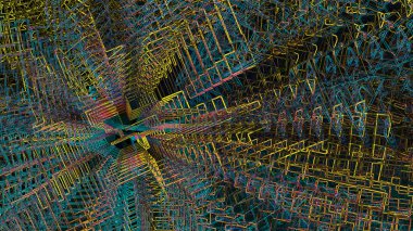 Dijital sanat fantastik soyut doku arka plan resmi