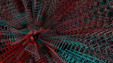 Dijital sanat fantastik soyut doku arka plan resmi