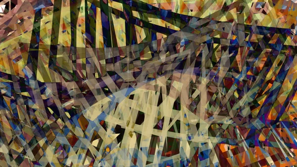 Иллюстрация Фантастического Абстрактного Фона Цифровом Искусстве — стоковое фото
