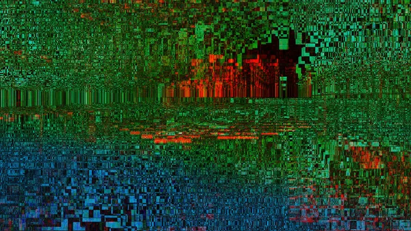 Красочный Цифровой Абстрактный Фон — стоковое фото