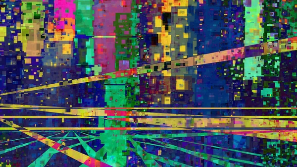 Abstrakter Urbaner Hintergrund Der Digitalen Kunst — Stockfoto
