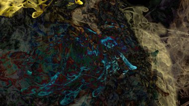 gerçeküstü arka plan dijital soyut çizimi