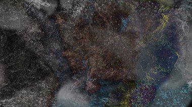 rustik renkli arka plan dijital soyut çizimi