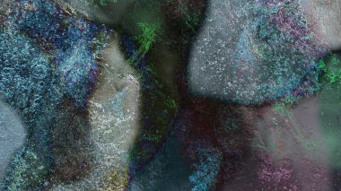 gerçeküstü arka plan dijital soyut çizimi