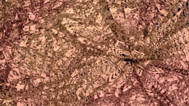 yapı ve formlar ile soyut geometrik arka plan, dijital sanat